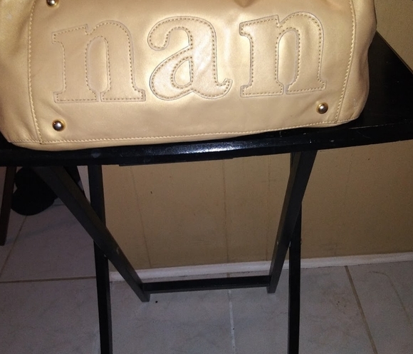 NAN large Leather Purse - Picture 2 of 4
